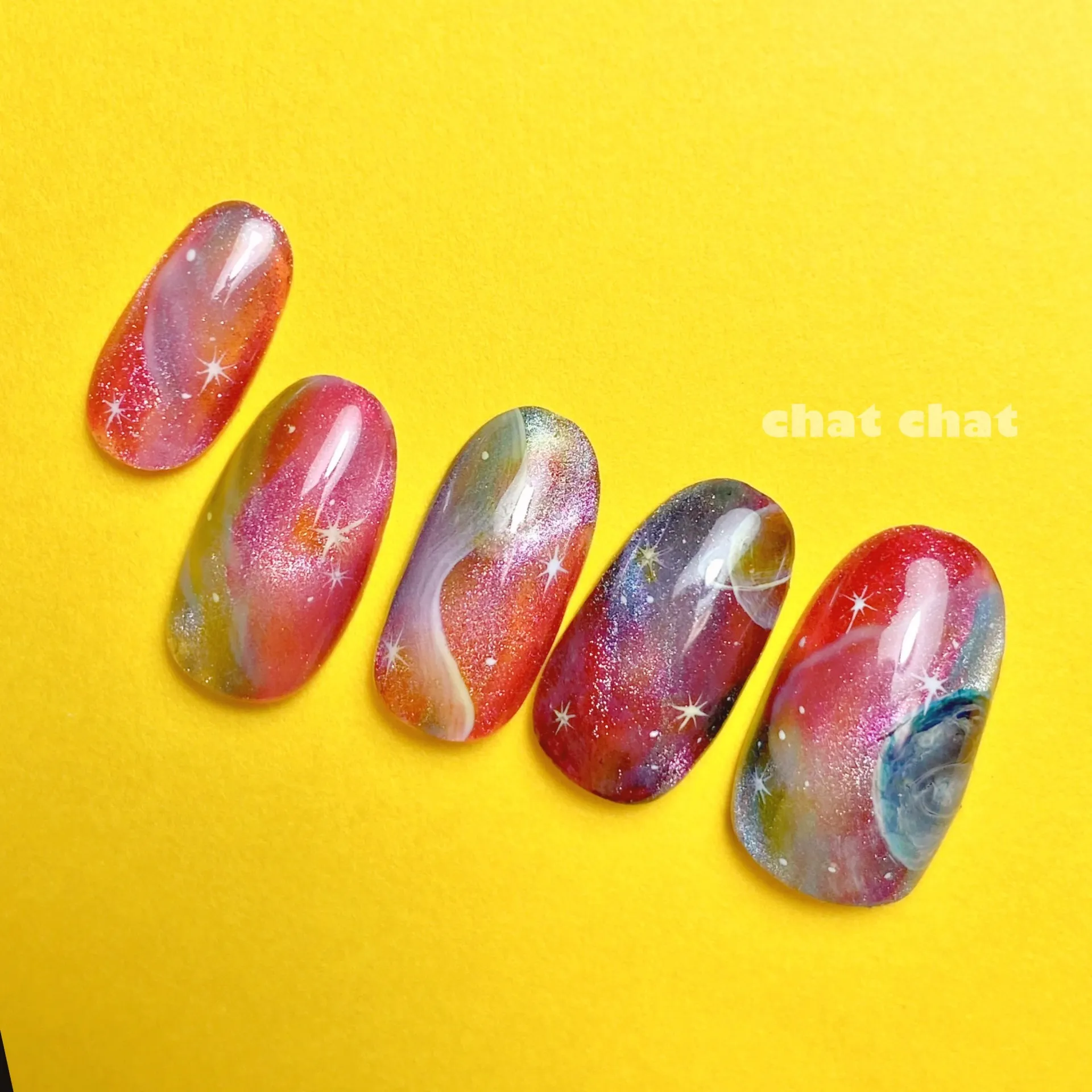 人気マグネットネイル