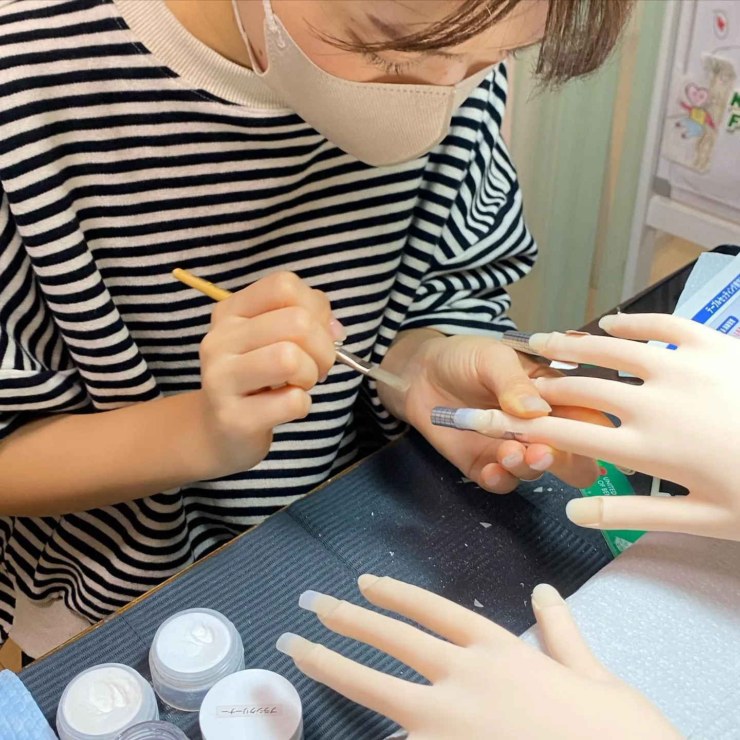 4月ネイリスト検定1級に向けて