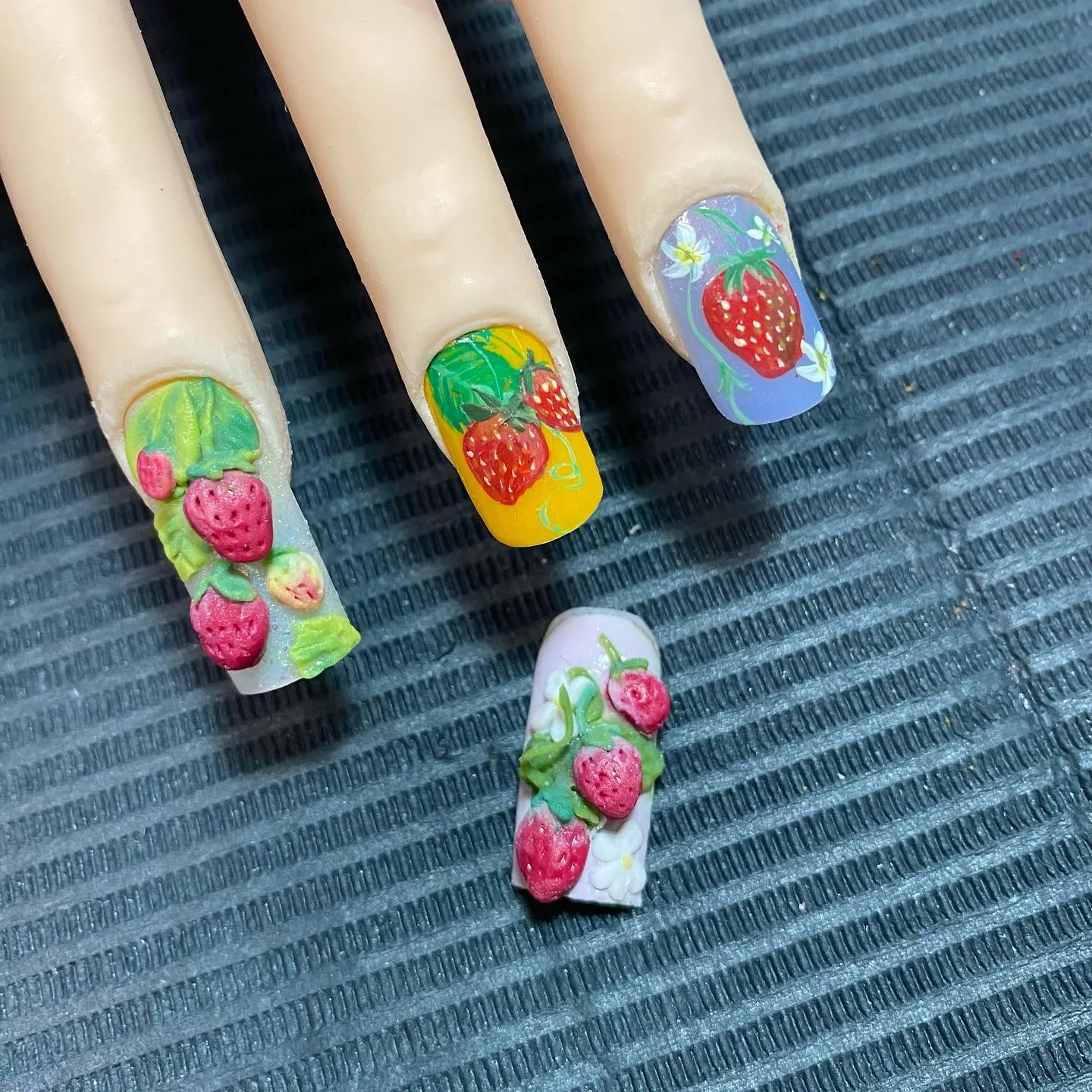 ４月ネイリスト検定アート