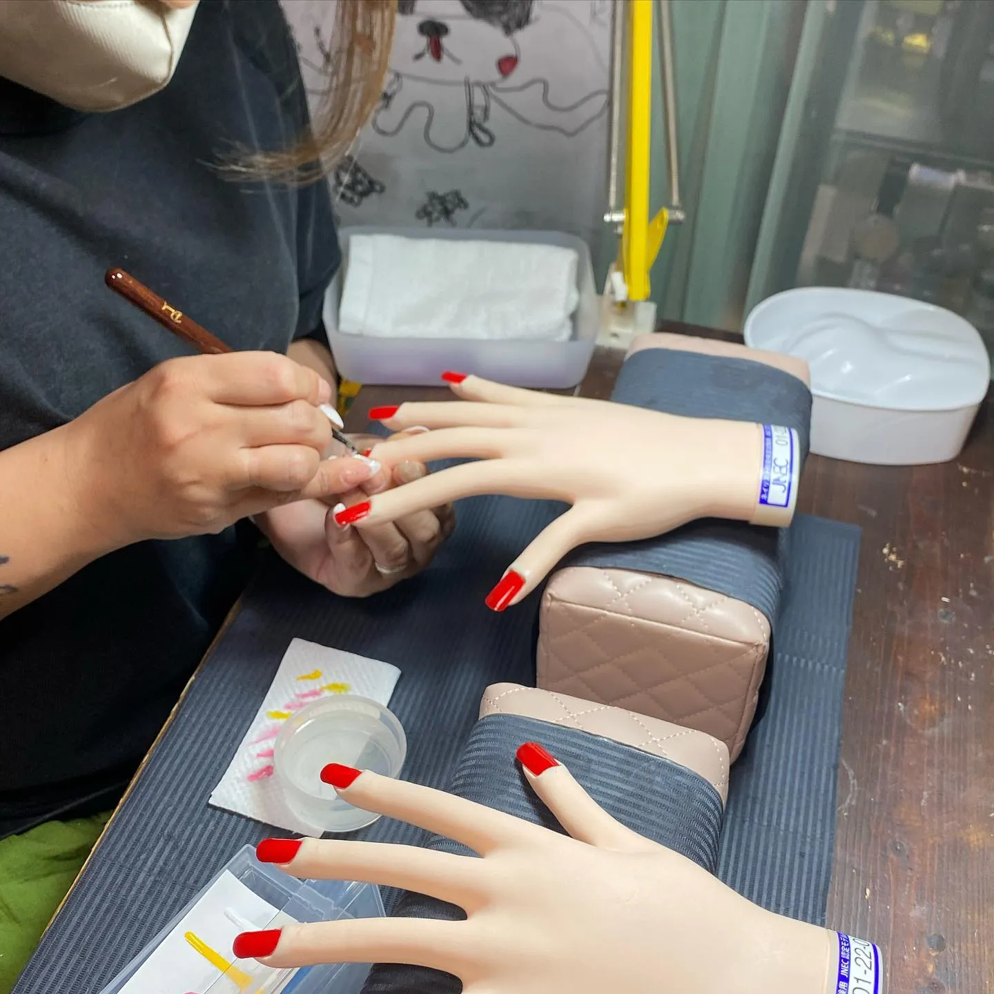 春のネイリスト検定お疲れ様でした👏