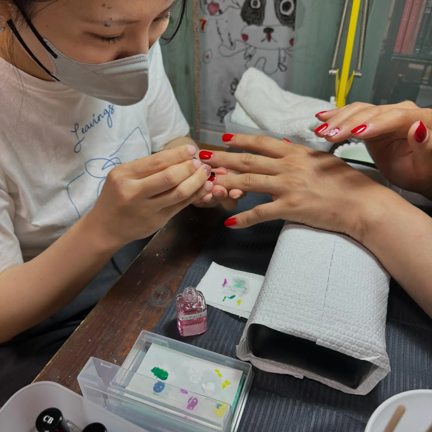 夏期ネイリスト検定お疲れ様でした。