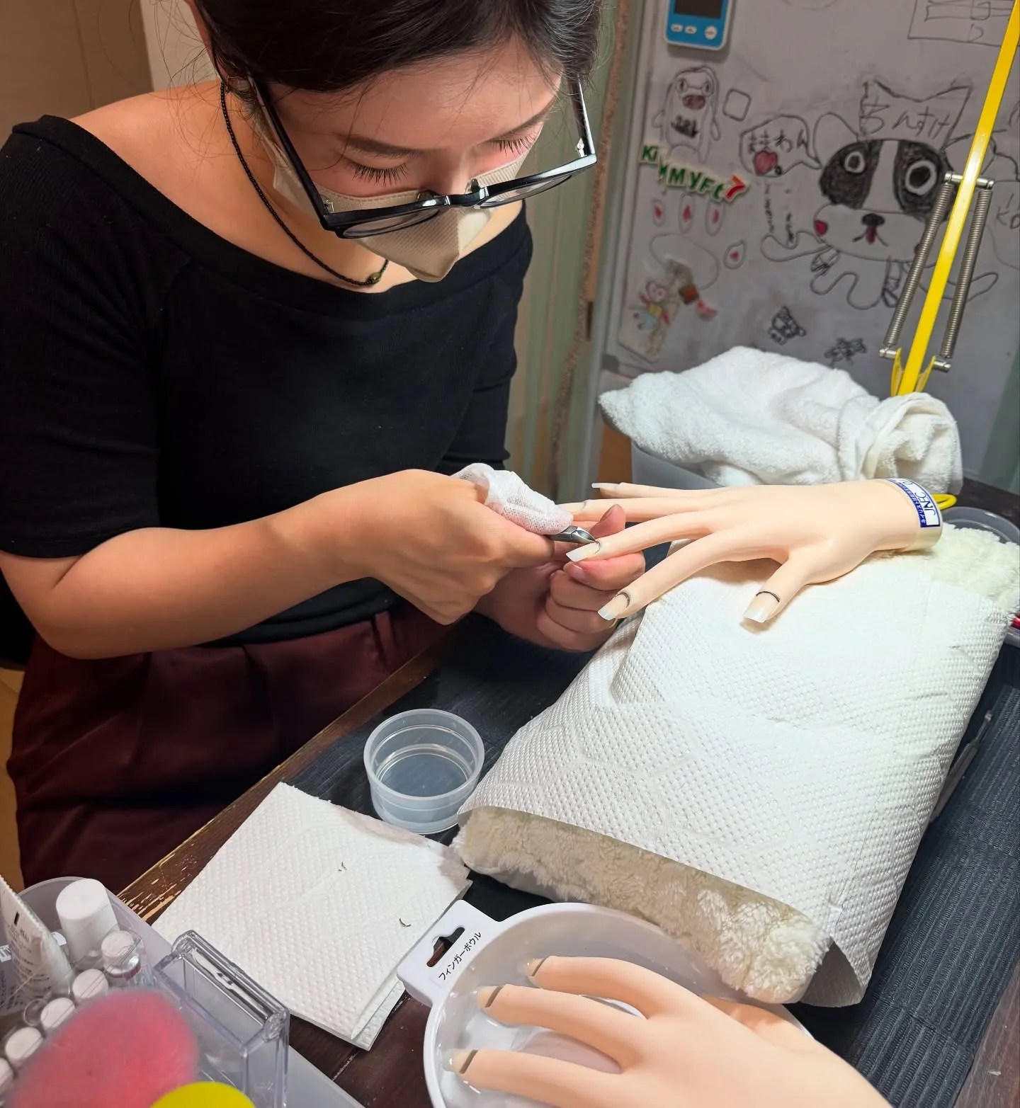 🌸ネイリスト検定3級レッスンスタート🌸