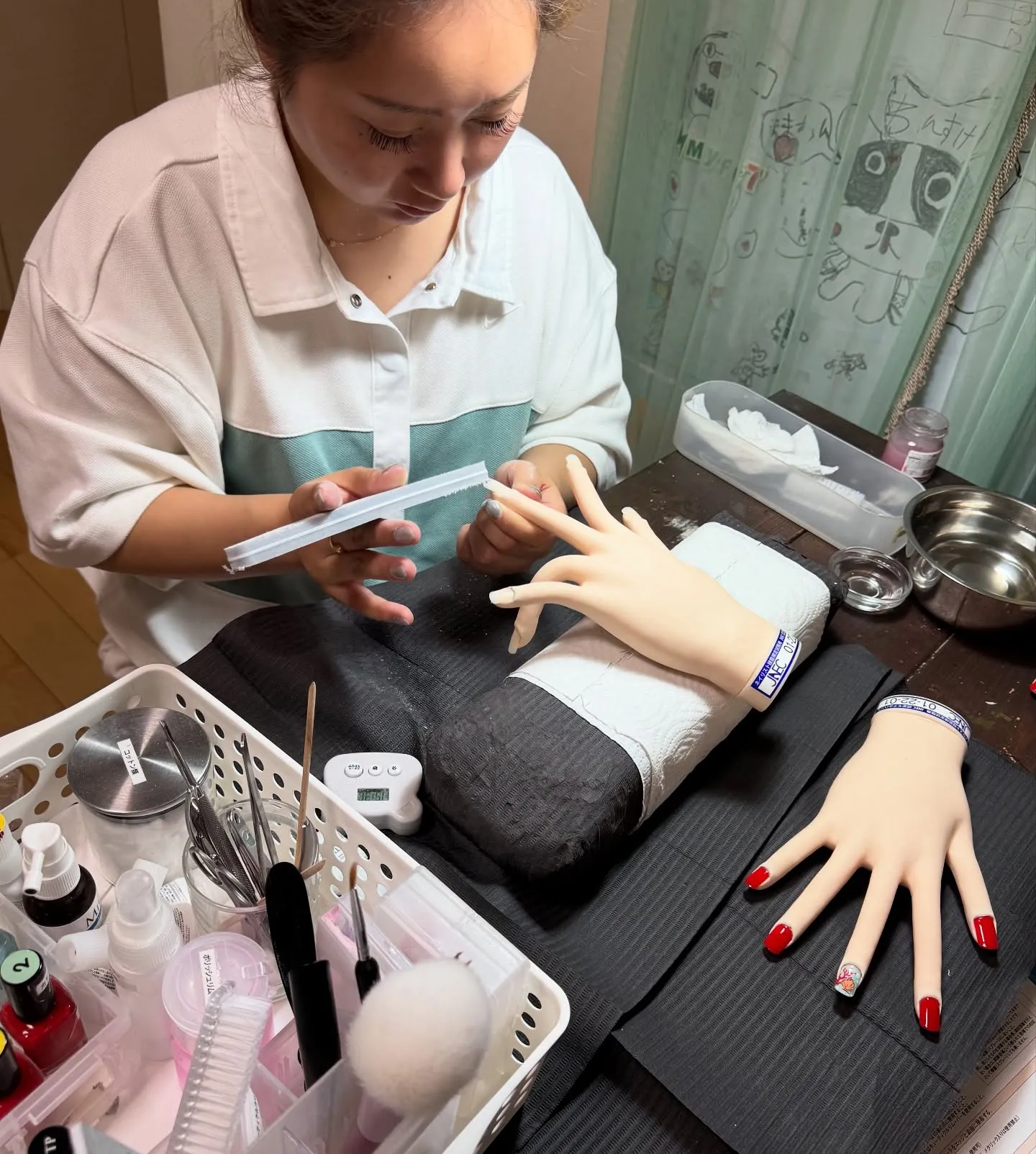 【ネイリスト検定2級試験、お疲れ様でした✨】