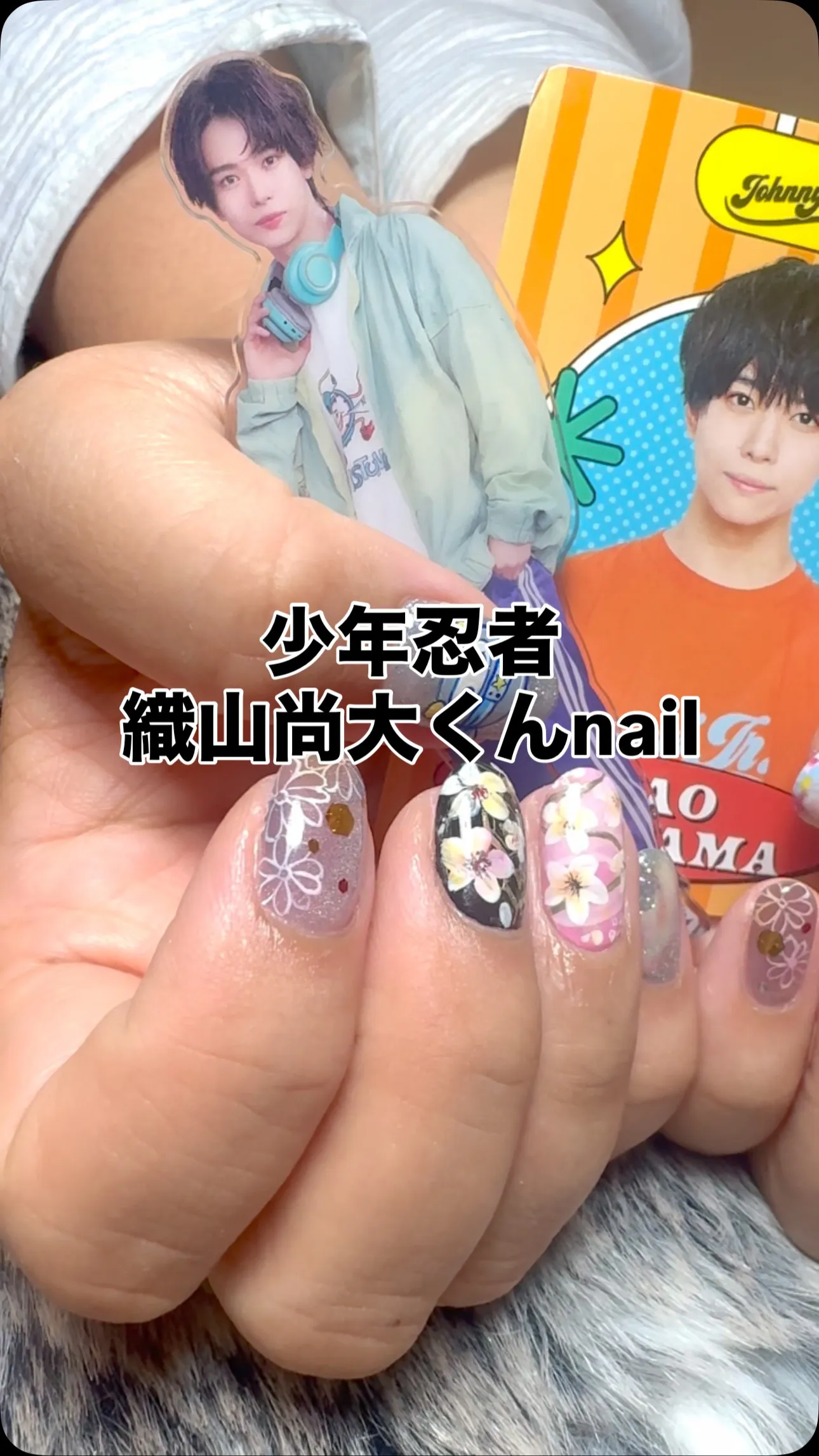 少年忍者のライブネイル🥷